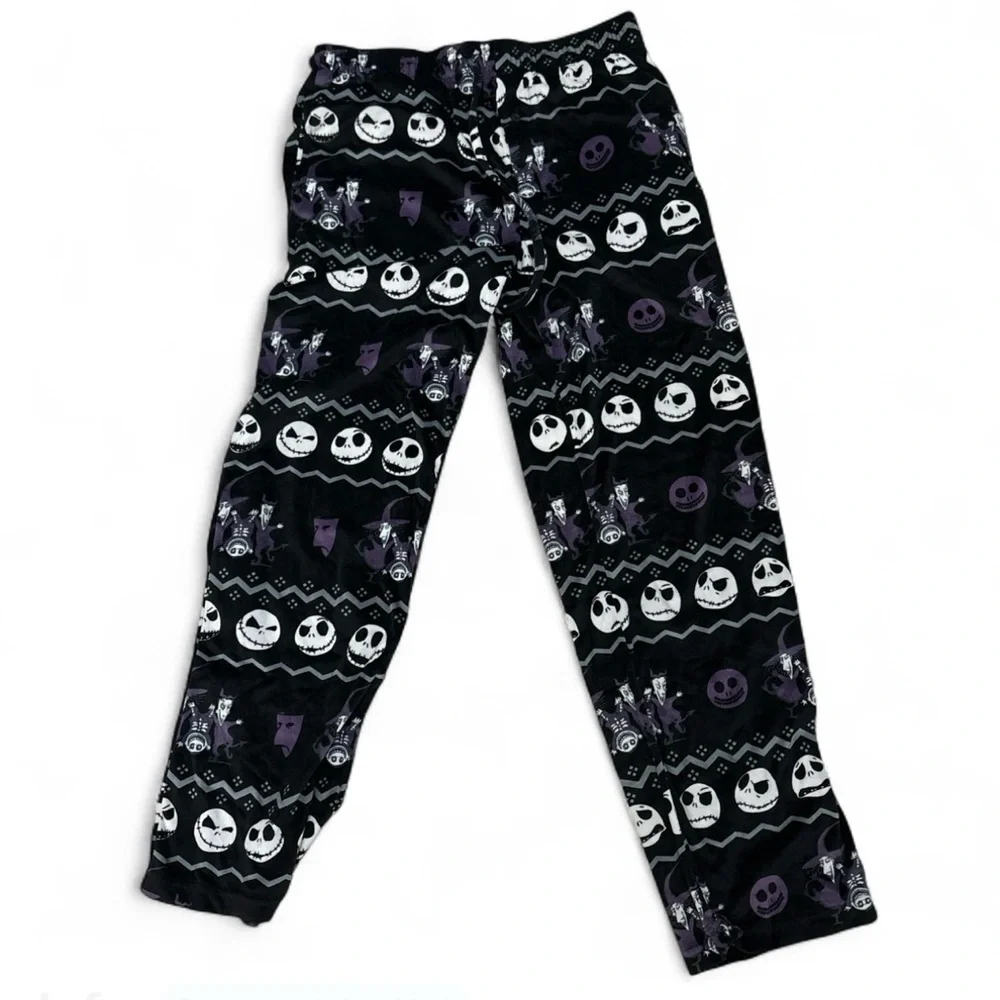Disney Nightmare Before Christmas Top & Long Pajama Set Small Great Condition - Picture 4 of 5